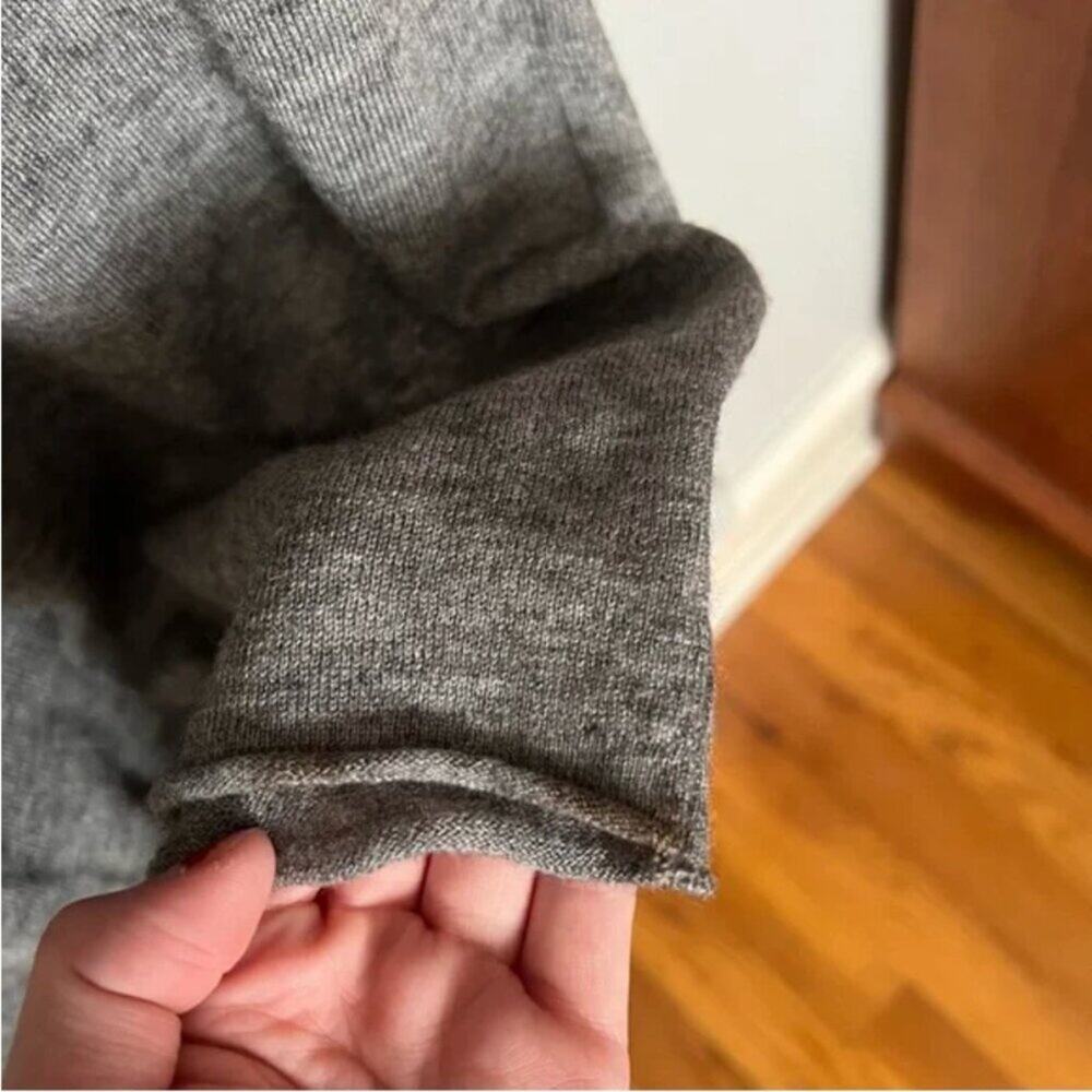 Soft Joie Grey Knit Sweater Dress - Picture 5 of 7